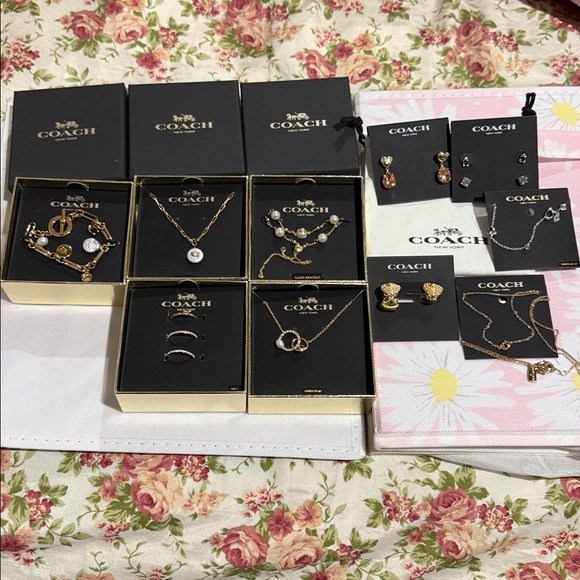 Coach your choice Jewelry Gold &Silver earring ,rings, bracelets , necklaces